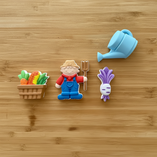 Garden Set - Painted Pieces Only on Wood