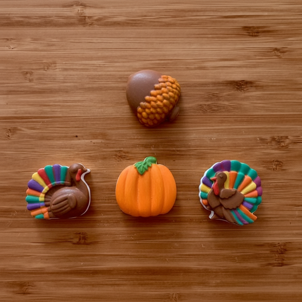 Thanksgiving - Painted Pieces on Original Photo