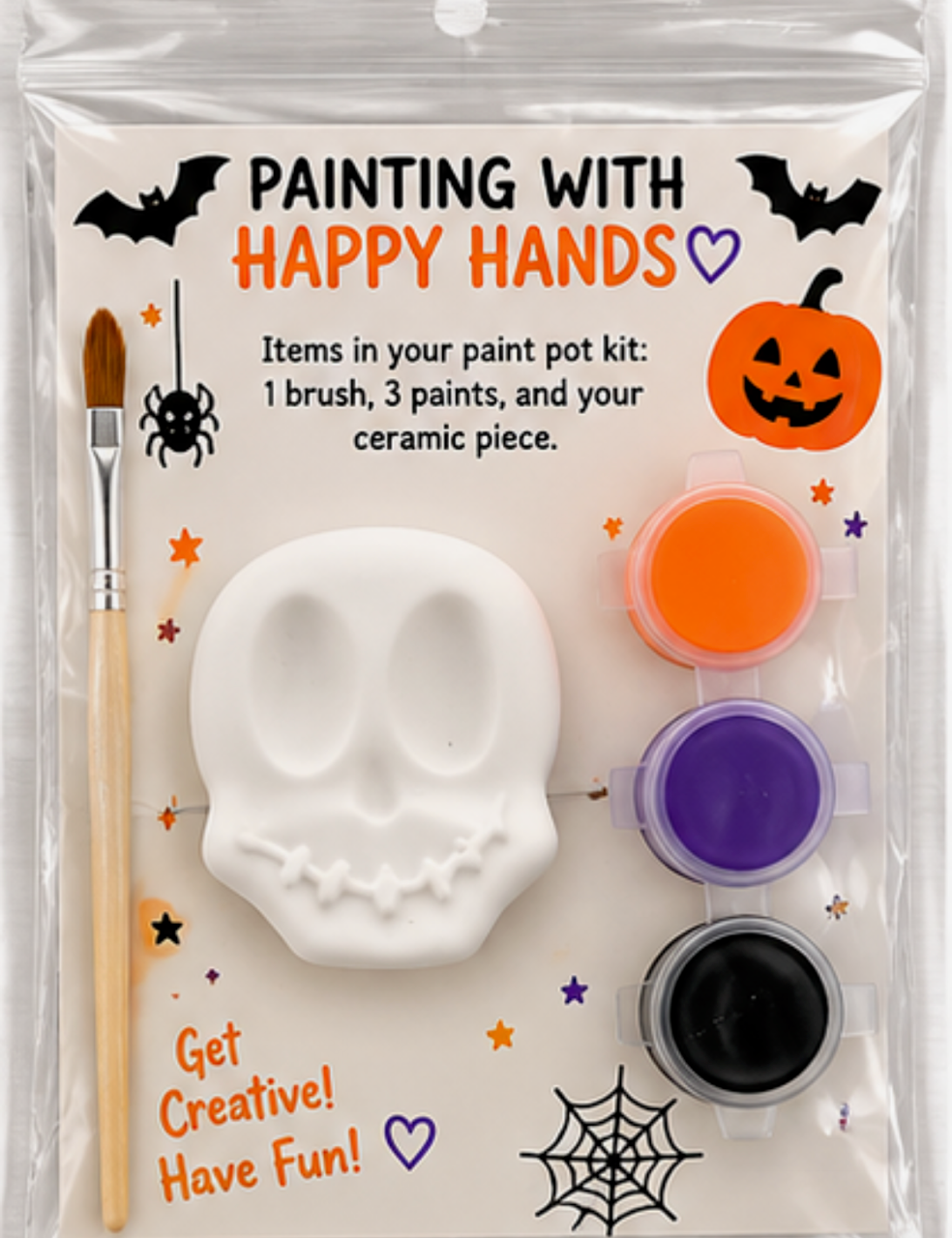 Halloween Skull Paint Kit