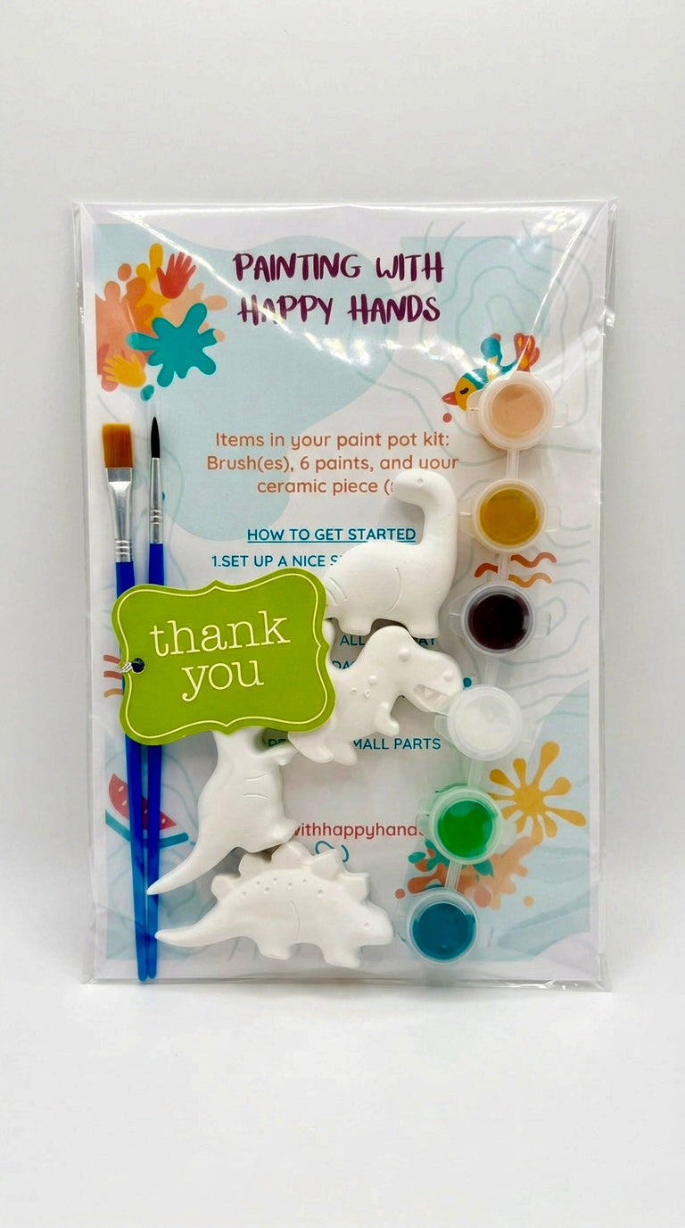 Dinosaur Kids Paint Kit