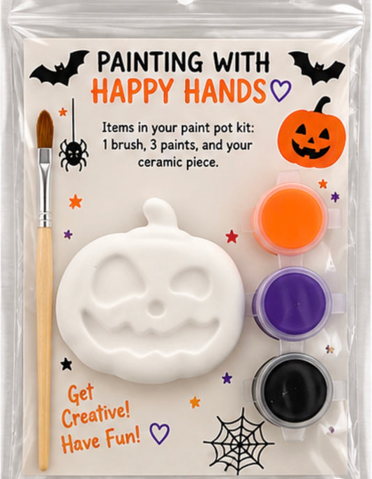 Halloween Scary Pumpkin Paint Kit