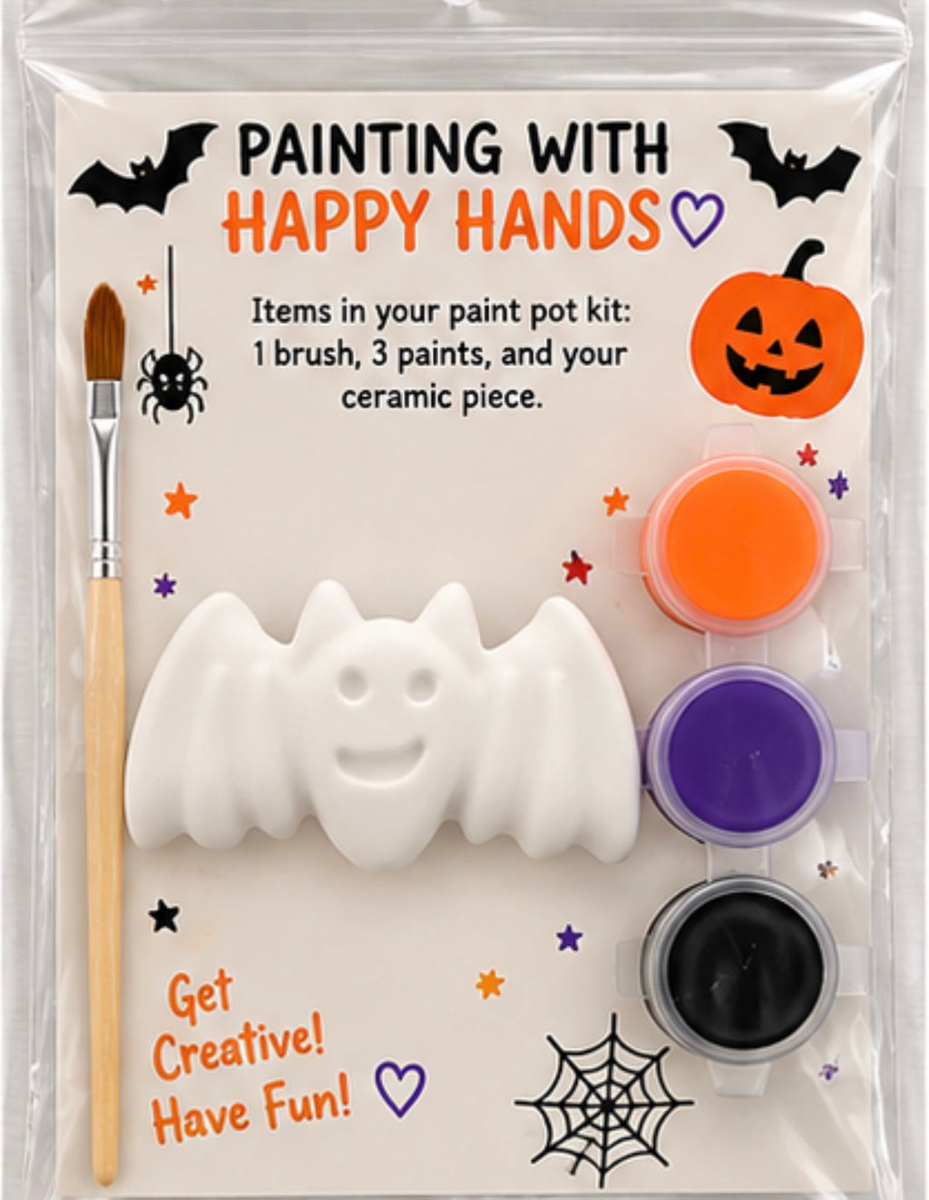 Halloween Bat Paint Kit