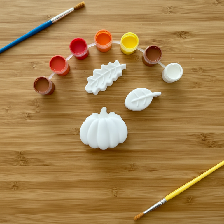 Fall Harvest - Six Paint Pots