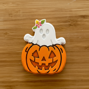 Ghost Pumpkin Painted