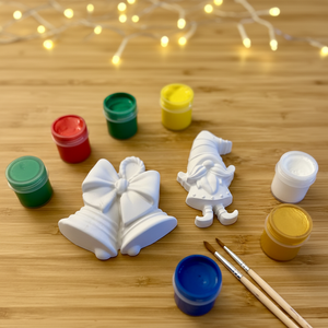 Jingle Bells & Gnome Kit with paints and brushes