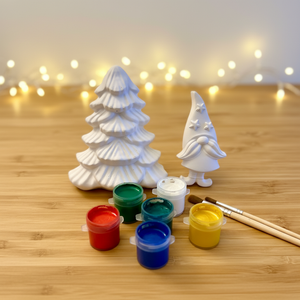 Jingle Bells & Gnome Kit with paints and brushes