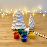 Jingle Bells & Gnome Kit with paints and brushes