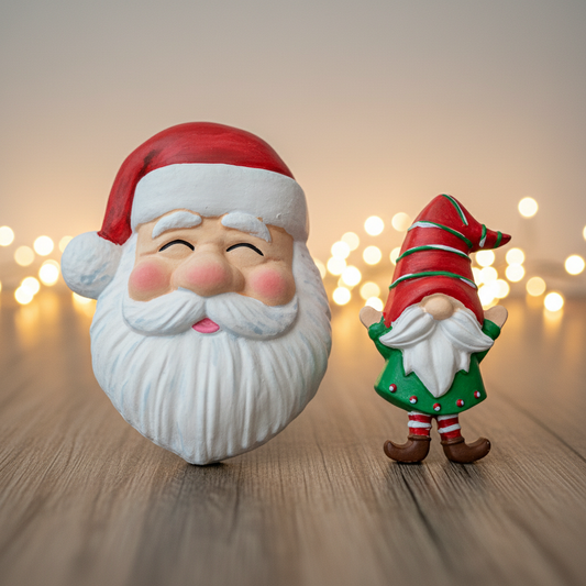Kit 6 Santa Face & Gnome Lifestyle