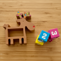 Reindeer Painted