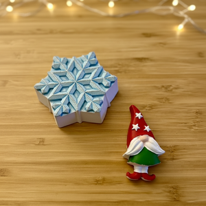 Snowflake & Gnome Painted Lifestyle
